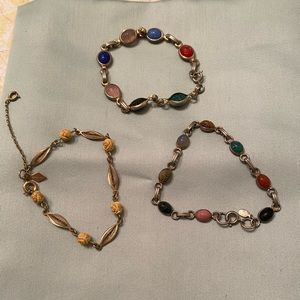 3 vintage bracelets